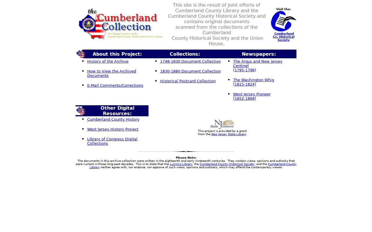 Millville city directory research through digitized Cumberland County historical materials