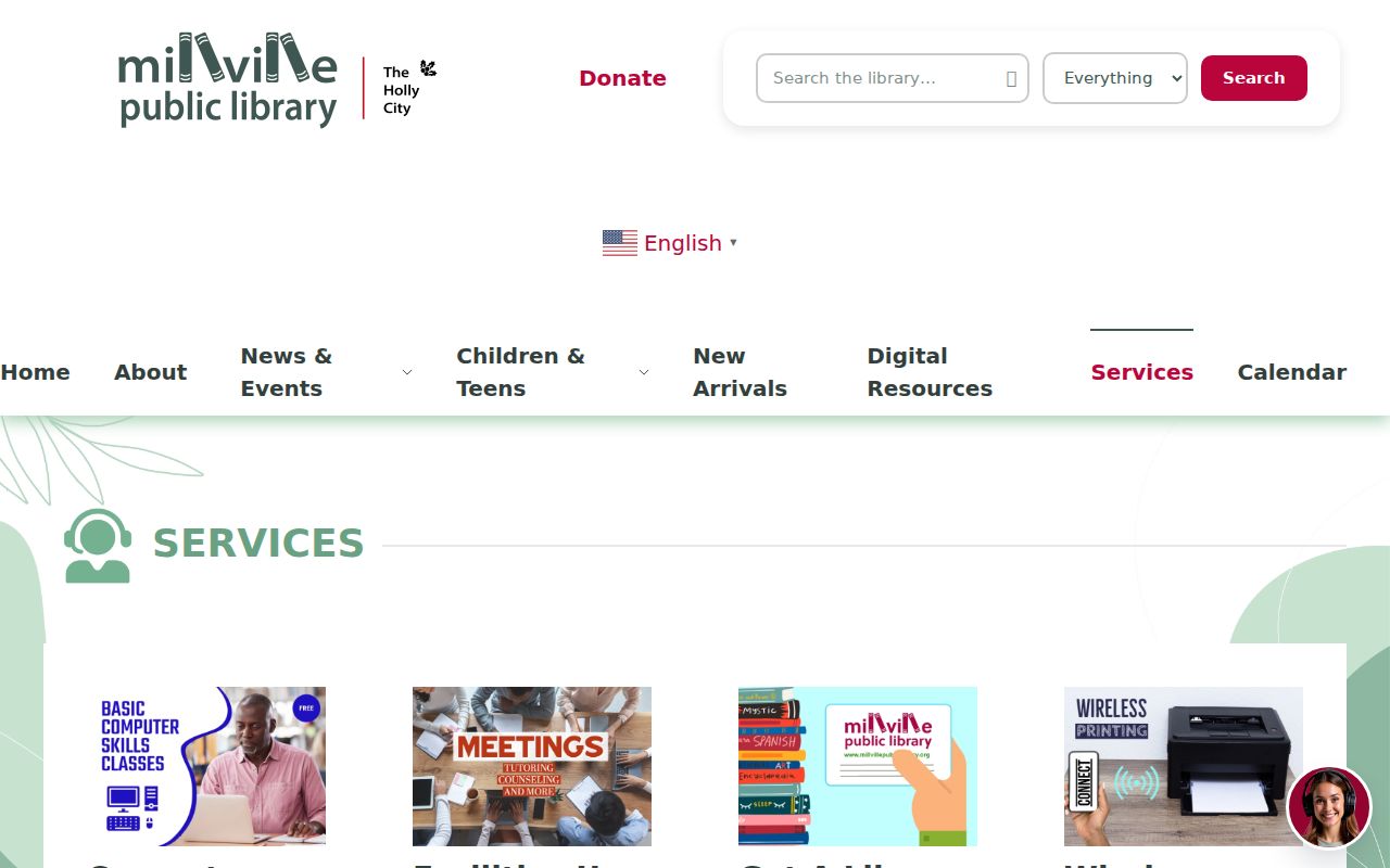 Millville city directory research access at the Millville Public Library